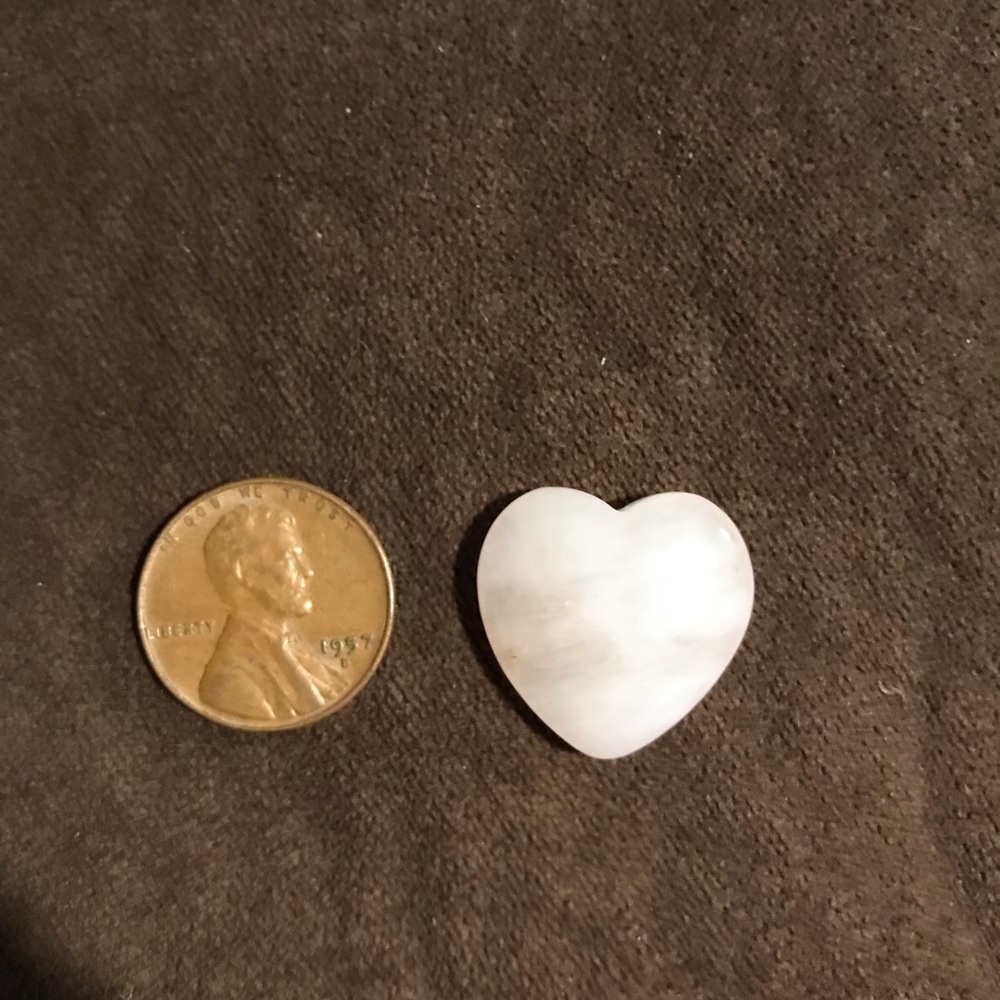 Rose Quartz Crystal heart